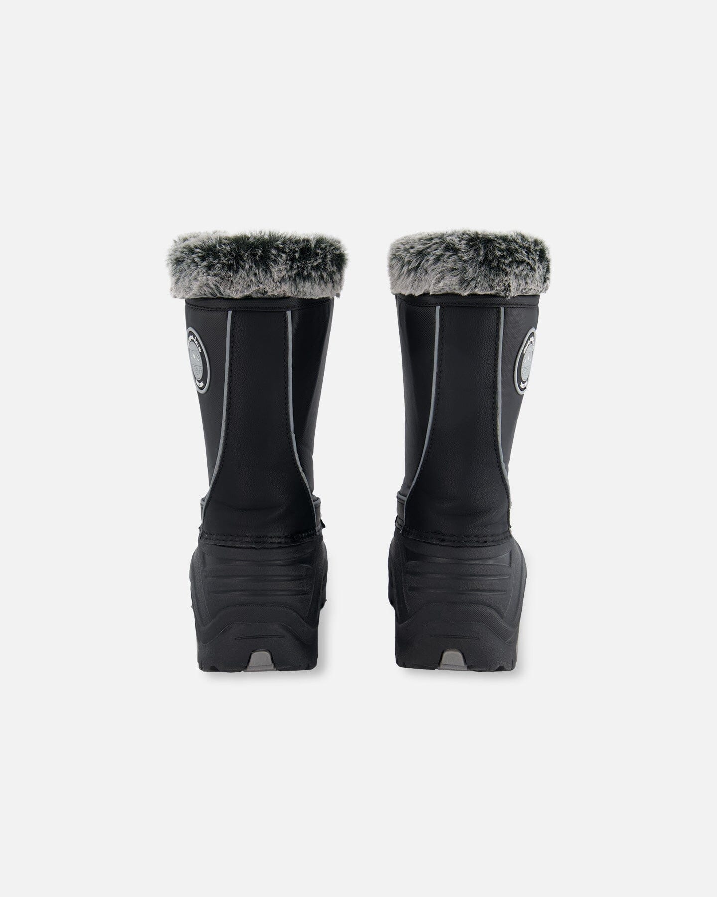 Winter Boots Black With Removable Liner-4